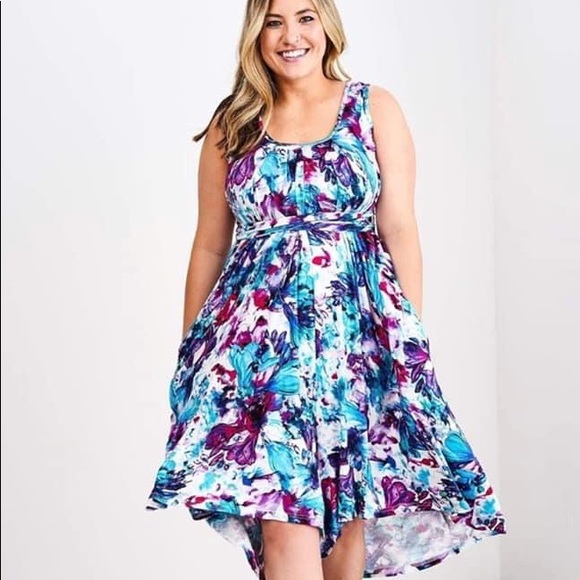 Latched Mama Pants - Latched Mama Vivid Watercolor Romper OS